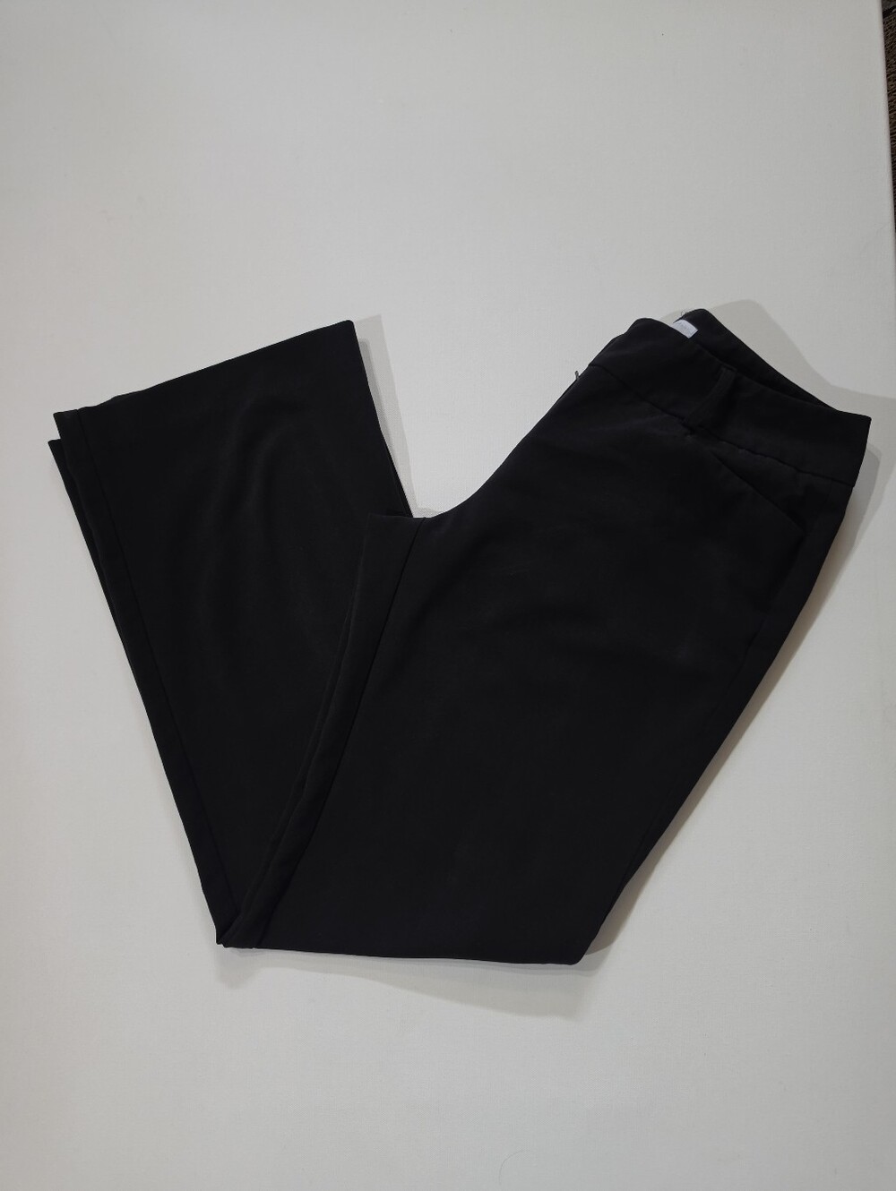 New York And Company Stretch Dress Pants Womens Size 6P Black Business Casual